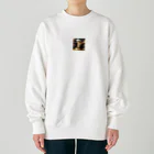 Angel Wingのにゃんこ天使 Heavyweight Crew Neck Sweatshirt