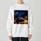 キイロチャンのスポーツカー Heavyweight Crew Neck Sweatshirt