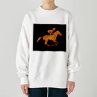 mumusの馬　colorful Heavyweight Crew Neck Sweatshirt