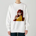 AIデザイングッズ販売　Akiba-treasure（アキバトレジャー）の大正ロマンス　日菜子さん Heavyweight Crew Neck Sweatshirt