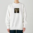 9neko6のサバンナキャット Heavyweight Crew Neck Sweatshirt