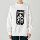 nya-mew（ニャーミュー）のミャイクテスト Heavyweight Crew Neck Sweatshirt