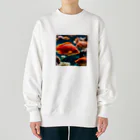 DapperMixの珊瑚の楽園、美魚群グッズ Heavyweight Crew Neck Sweatshirt