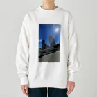 マツリのフォトショップのビルの写真 Heavyweight Crew Neck Sweatshirt