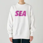 umiesのsunny and sea Heavyweight Crew Neck Sweatshirt