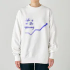 xwwのシンプルグラフ　 Heavyweight Crew Neck Sweatshirt