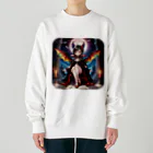 NexDreamの妖精のハロウィンフェス（吸血鬼） Heavyweight Crew Neck Sweatshirt