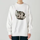 yukinokonokoの同じネコなら楽しむニャンニャン Heavyweight Crew Neck Sweatshirt