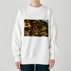 世界美術商店のネーデルラントの諺 / Netherlandish Proverbs Heavyweight Crew Neck Sweatshirt