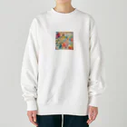 Kagarinのフラワー Heavyweight Crew Neck Sweatshirt