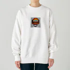 nomad4491のドット絵の法螺貝 Heavyweight Crew Neck Sweatshirt