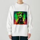 ＳＰＹＤＥＲＬＥＧＳのヤサグレＰＵＮＫＳＣＡＴ Heavyweight Crew Neck Sweatshirt