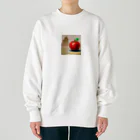 si-monの渇きを潤すリンゴ Heavyweight Crew Neck Sweatshirt