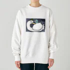 千代紙商店のどこにでも連れていくよ Heavyweight Crew Neck Sweatshirt