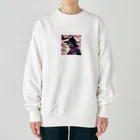 samurai-isの桜とサムライ Heavyweight Crew Neck Sweatshirt