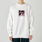 KSK SHOPの美少女アイドルグループ Heavyweight Crew Neck Sweatshirt