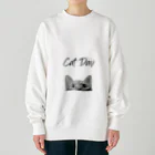 TAIYO 猫好きのCatday Heavyweight Crew Neck Sweatshirt