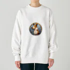 non0630のステンドグラステリア Heavyweight Crew Neck Sweatshirt