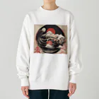 那須モバイル店の荒々しい風景 Heavyweight Crew Neck Sweatshirt