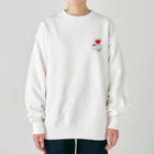 ３２１６のl  love ねこ Heavyweight Crew Neck Sweatshirt