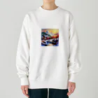 P.H.C（pink house candy）の幻想的な雪景色のグッズ Heavyweight Crew Neck Sweatshirt