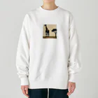 ほっこりグッズBASEのキリンさん Heavyweight Crew Neck Sweatshirt