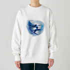 YASU1の踊る水の妖精 Heavyweight Crew Neck Sweatshirt