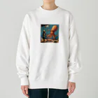 mofu mofu309の焼かないで Heavyweight Crew Neck Sweatshirt