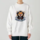 Pom-Dog'sのポメドラゴン Heavyweight Crew Neck Sweatshirt