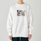 ポジパレード 🎉のムーンシャインタイガリーナ Heavyweight Crew Neck Sweatshirt