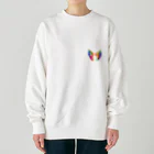 xaipxのレインボーエンジェルの羽 Heavyweight Crew Neck Sweatshirt