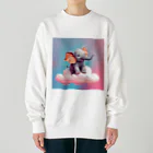 Tmagoの空飛ぶゾウ♪ Heavyweight Crew Neck Sweatshirt