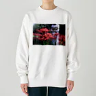 z0t-低予算低コスト製作団体の彼岸花 Heavyweight Crew Neck Sweatshirt