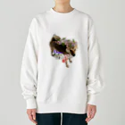 panchanphotoanimalsの豆柴こまりシリーズグッズ Heavyweight Crew Neck Sweatshirt