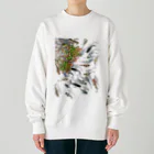 トラのメダカスウェット(たて) Heavyweight Crew Neck Sweatshirt