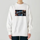 Satoshi27のスペース空間 Heavyweight Crew Neck Sweatshirt