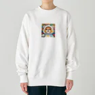 maloneyの被りものクマちゃん Heavyweight Crew Neck Sweatshirt