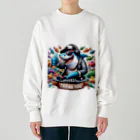 DJシャークのDJシャーク(thank you) Heavyweight Crew Neck Sweatshirt