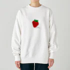 世界のモネのイチゴちん Heavyweight Crew Neck Sweatshirt