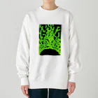 ﾏﾖｺｰﾝのミトコンドリア(手描き) Heavyweight Crew Neck Sweatshirt