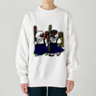 Lily bird（リリーバード）の部活帰りの弓道部んちょ① Heavyweight Crew Neck Sweatshirt