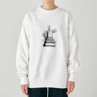 極東ETHNIXの墓石　モノクロ Heavyweight Crew Neck Sweatshirt