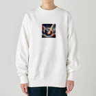 ZZRR12の巨大隕石 Heavyweight Crew Neck Sweatshirt