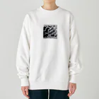 miraiの珍しい動物コレクションデザイン Heavyweight Crew Neck Sweatshirt