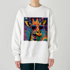 Anniversary TRIBEのパーリーキリン Heavyweight Crew Neck Sweatshirt