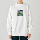 G7のショップの 幻想の浮遊アイランド コレクション（Fantastical Levitating Islands Collection） Heavyweight Crew Neck Sweatshirt