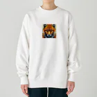 junji8000の狼 Heavyweight Crew Neck Sweatshirt