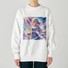 Sesilionの天空の女勇者 Heavyweight Crew Neck Sweatshirt