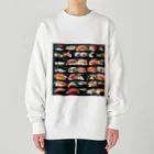 olafnの和の心　寿司 Heavyweight Crew Neck Sweatshirt