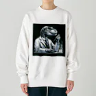 苦学生の実験恐竜 Heavyweight Crew Neck Sweatshirt